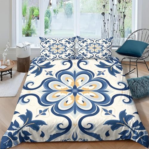 Housse de couette avec fermeture éclair 260x240 pour un lit facile à faire - 2