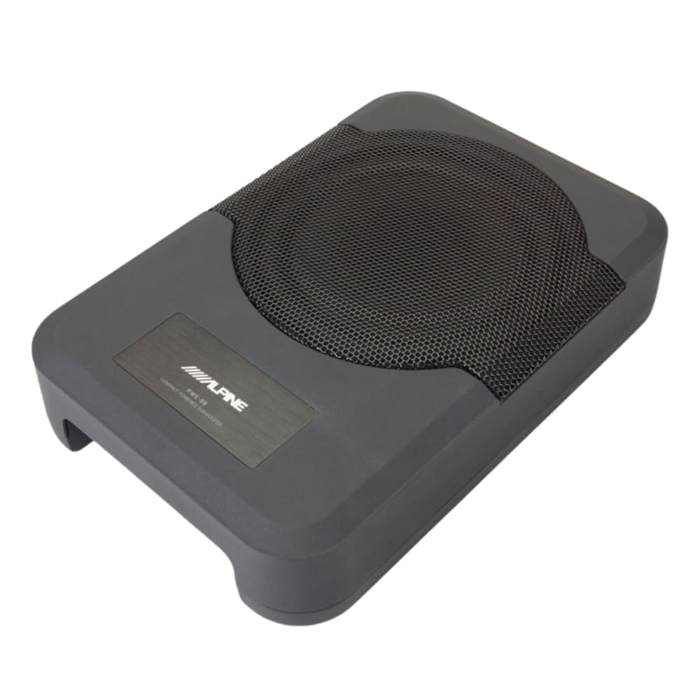 Alpine Electronics - PWE-S8-WRA Powered Subwoofer for 2011-Up Jeep Wrangler
