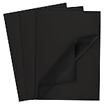 Koogel 330 Sheets Tissue Paper Bulk, 14 x 10 Inch Black Gift Wrapping Tissue Paper for Wedding Birthday DIY Crafts Art Project