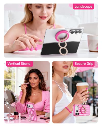 Image of SYNCWIRE Magnetic Phone Ring Holder, for MagSafe Phone Grip Stand Kickstand