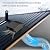 Removable Roof Vents, 4 Inch Roof Dryer Vent for Houses, Galvanized Steel 4 Inch Exhaust Vent for Ventilation System-with Damper, Black.