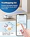 ECOVACS DEEBOT T20 Omni Robot Vacuum and Mop,Hot Water Mop Washing,Auto Hot Air-Drying,9mm AutoMop Lifting,Dual Spinning Mops,Self-Emptying,6000Pa Suction,Obstacle Avoidance,YIKO Voice Assistant,White