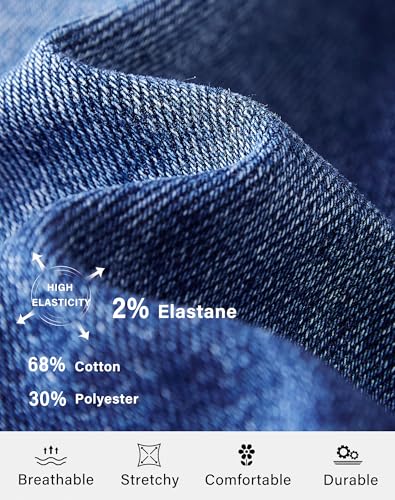 roswear Women's Capri Petite Jeans High Waisted Pull on Stretchy Denim Pants with Drawstring4