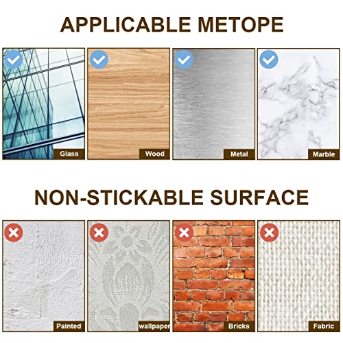 Image of Ainiv Picture Hanging Strips Heavy Duty, 8-Pairs(16 Strips) Large | Adhesive Hook &Loop Mounting Tapes Damage Free No Nails Picture Hangers for Frame Hanging Poster Strips Christmas Decorations