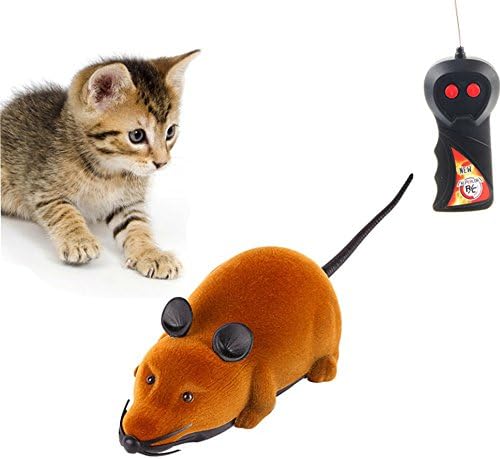 Amadear Wireless Remote Control RC Rat Mouse Toy for Cat Dog Pet Novelty Gift Funny