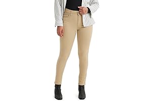 Women's 721 High Rise Skinny Tan Jeans