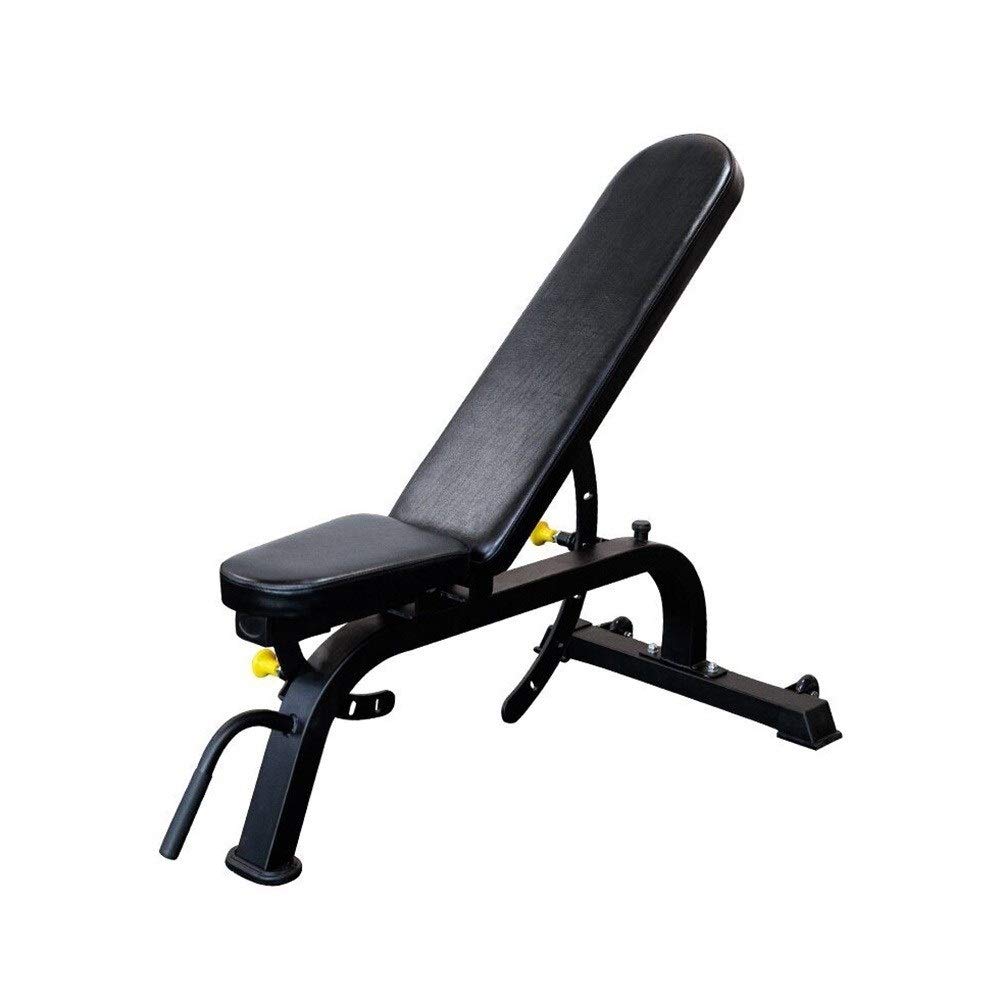 SaryEdge Fitness Equipment Small dumbbell Weight Bench, Adjustable Multi-function Professional Fitness Equipment Dumbbell Bench Supine Board Movable Family Exercise Fitness Bench,