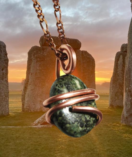 Stonehenge Preseli Bluestone Pendant, Druid Standing Stones Ancient Aliens Circle Witch Witches #26