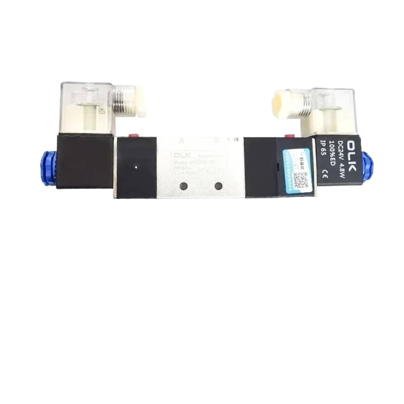 Bvdwuelgv 4V230c-08 Three-Position Five-Way Electromagnetic Pneumatic Valve