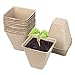 Produktbild Schramm® Anzuchttöpfe 18, 54 oder 108 Stück aus Zellulose Höhe: 7,5 cm biologisch abbaubar Pflanztopf Pflanztöpfe, Anzahl:18 Stück