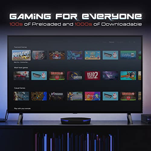 EvoFox Game Box TV Gaming Console With Smart Remote And Game Controller