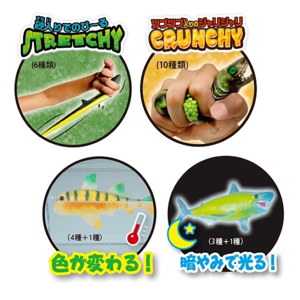 Amazon | 4袋セット シャークアタック＆Co. アンドコ 4パックセット