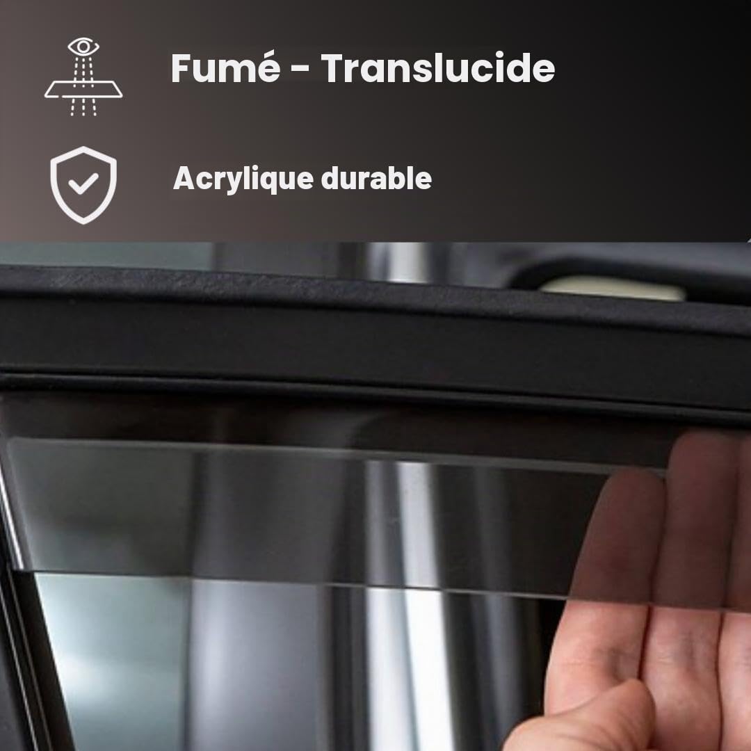 Déflecteurs avant pour Duster 2018 et plus