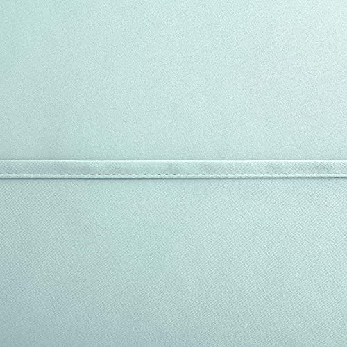 Image of KOUFALL Heat Blocking Curtains for Bedroom Short,Blackout Insulated Thermal Summer Curtains for Living Room,Mint Green /Seafoam /Light Aqua Colored