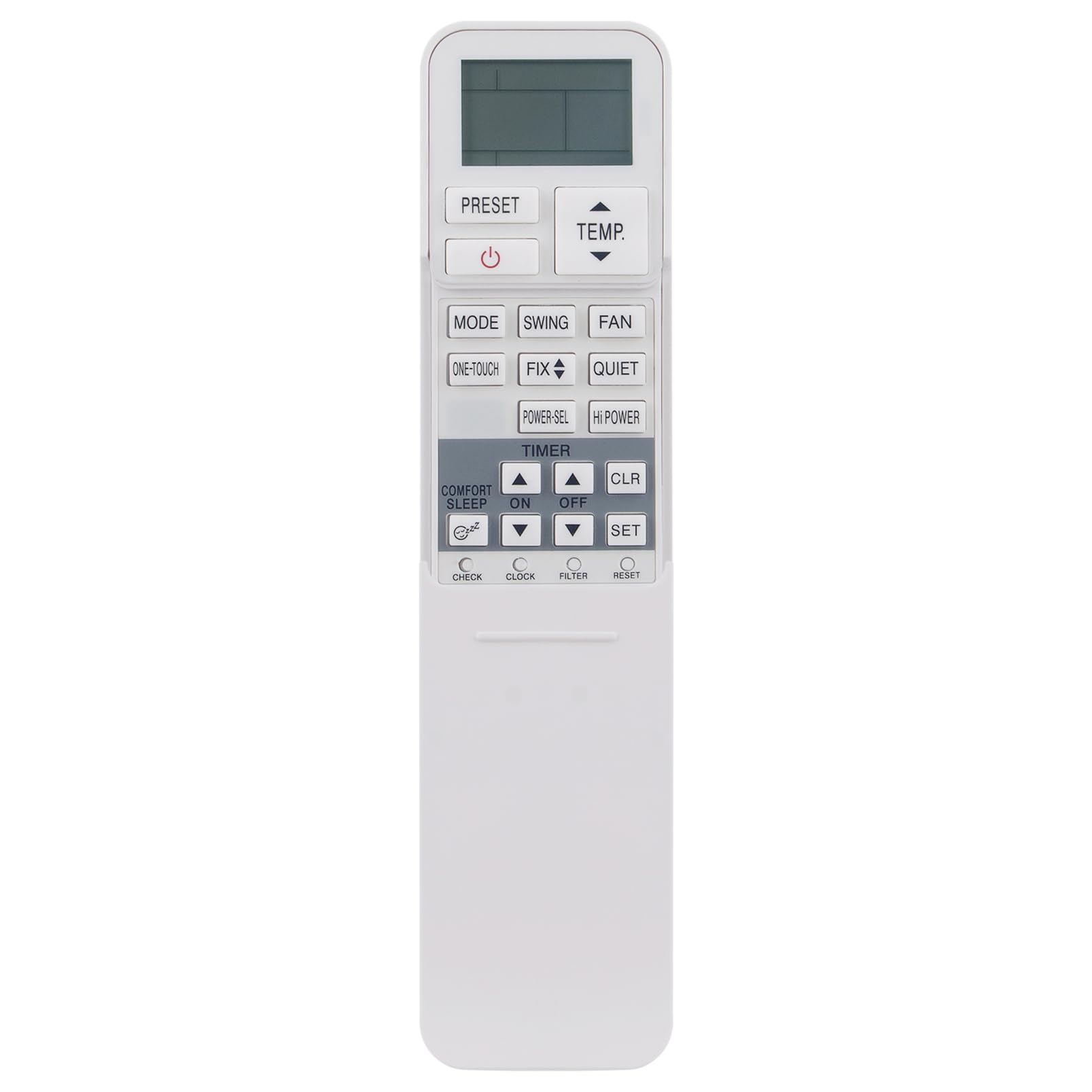 Telecomando Universale Di Ricambio WC-L03SE Per Climatizzatori Toshiba - Compatibile Con WH-L03SE, RAS-07EAV-EE E Molti Altri Modelli - Senza Batterie, Plug & Play