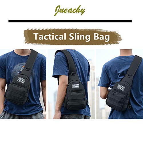 Jueachy Sling Bag Military Shoulder Chest Pack Shoulder Molle Sling Pouch #TOP5