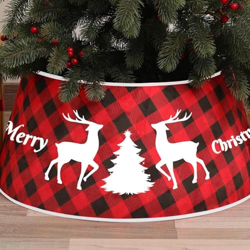 Cache de base pour sapin de Noël en style fermier pour salon - 4