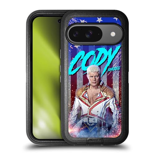 Coque Pixel 9 WWE Cody Rhodes étui antichoc idéal pour les fans de catch