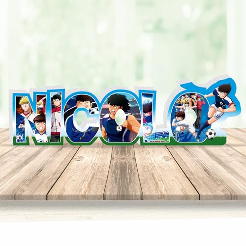 polistirolo Nome Personalizzato Tema Holly E Benji Capitan Tsubasa