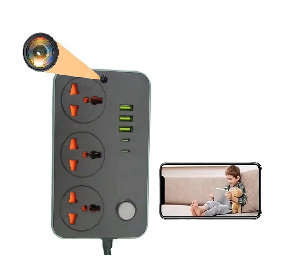 SAFETY NET, Mini Hidden Extension Board Cameras Wi-Fi Camera Remote View Home Security Cameras Indoor/Outdoor Camera (iWF CAM PRO) App-image-30