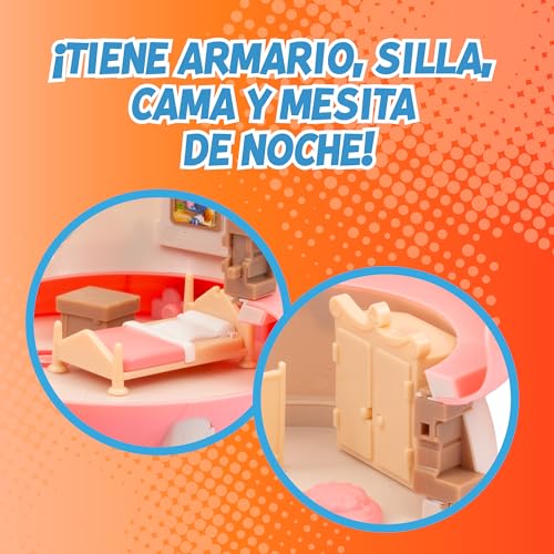 Casita de Pitufos Famosa el regalo ideal para cumpleaños infantiles 5