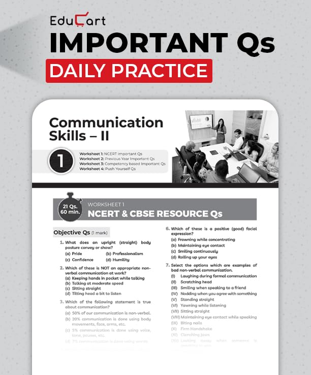 Image of Educart CBSE Class 10 Information Technology One Shot Question Bank 2026-27 | Chapter-wise NCERT Practice, PYQs & Competency-Based Questions | CBSE Syllabus & Board Pattern for 2027 Exam