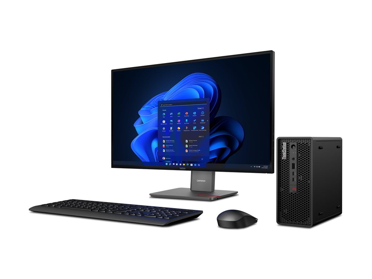 Lenovo ThinkStation P3 Ultra CFF 30J5006LGE - Intel Core Ultra 7 265K, 32GB DDR5 RAM, 512GB SSD, Intel UHD Graphics, Win11 Pro (30J5006LGE)