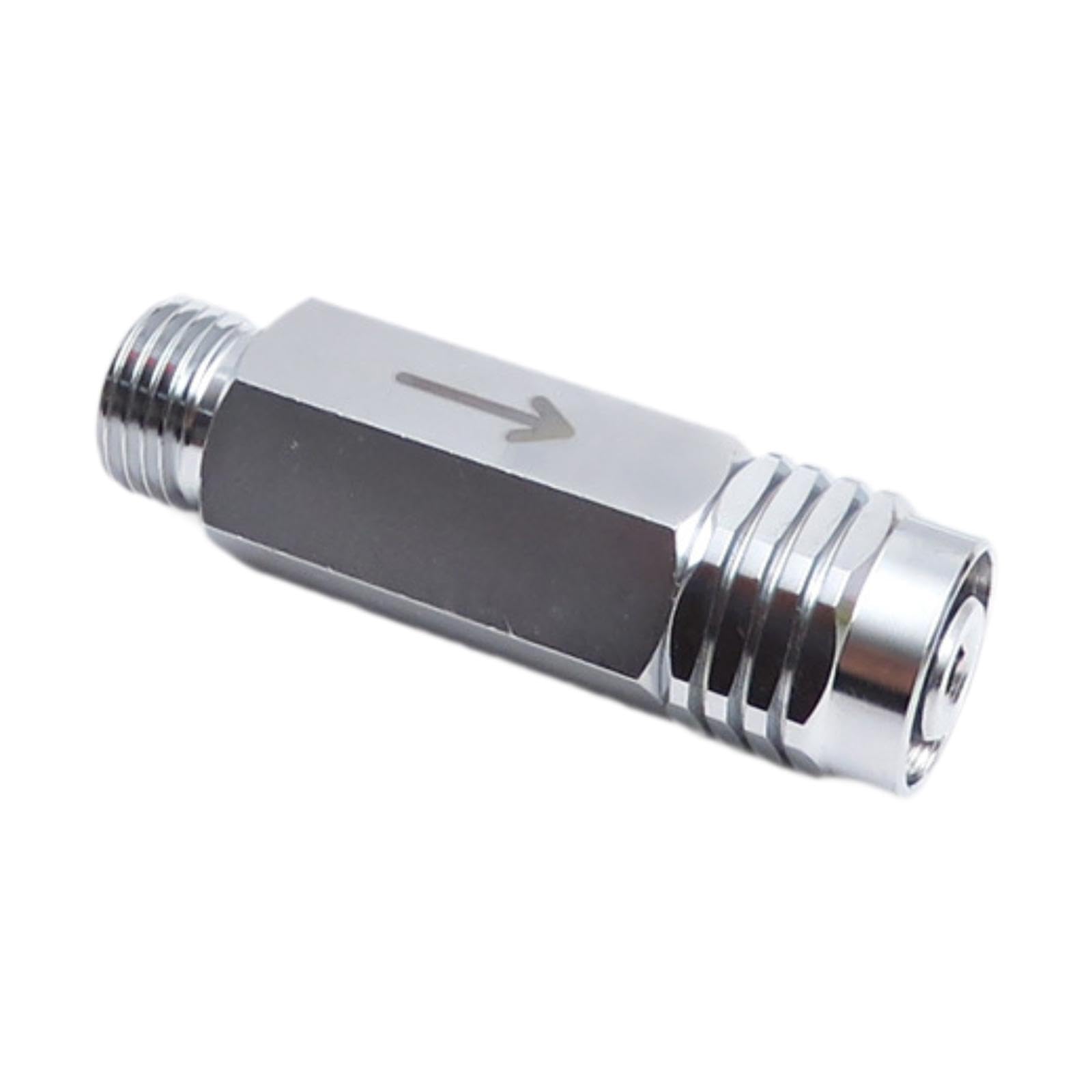 Adaptador regulador buceo de acero inoxidable unidireccional 8