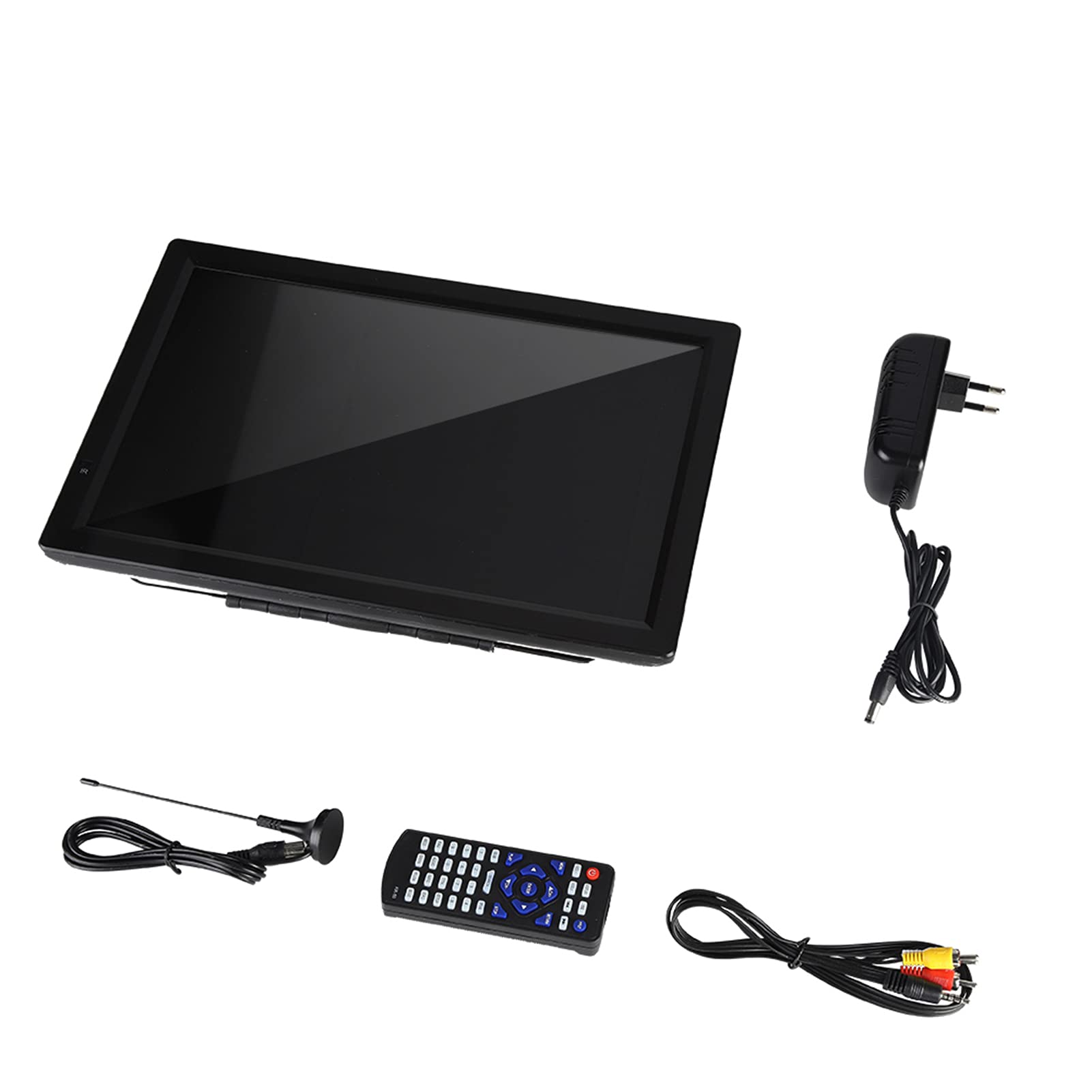 Portable Numérique 14 Pouces LED TV Rechargeable - Écran LCD, Enregistreur HD 1080P, Analogique/Numérique Avec Ports USB, HDMI, VGA
