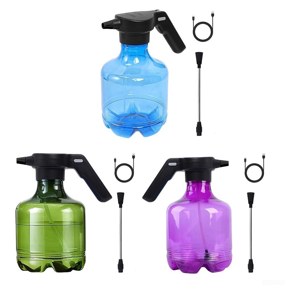 Pompa spruzzatore d'acqua portatile ad alta pressione, asta estesa, capacità 3 5L (viola)