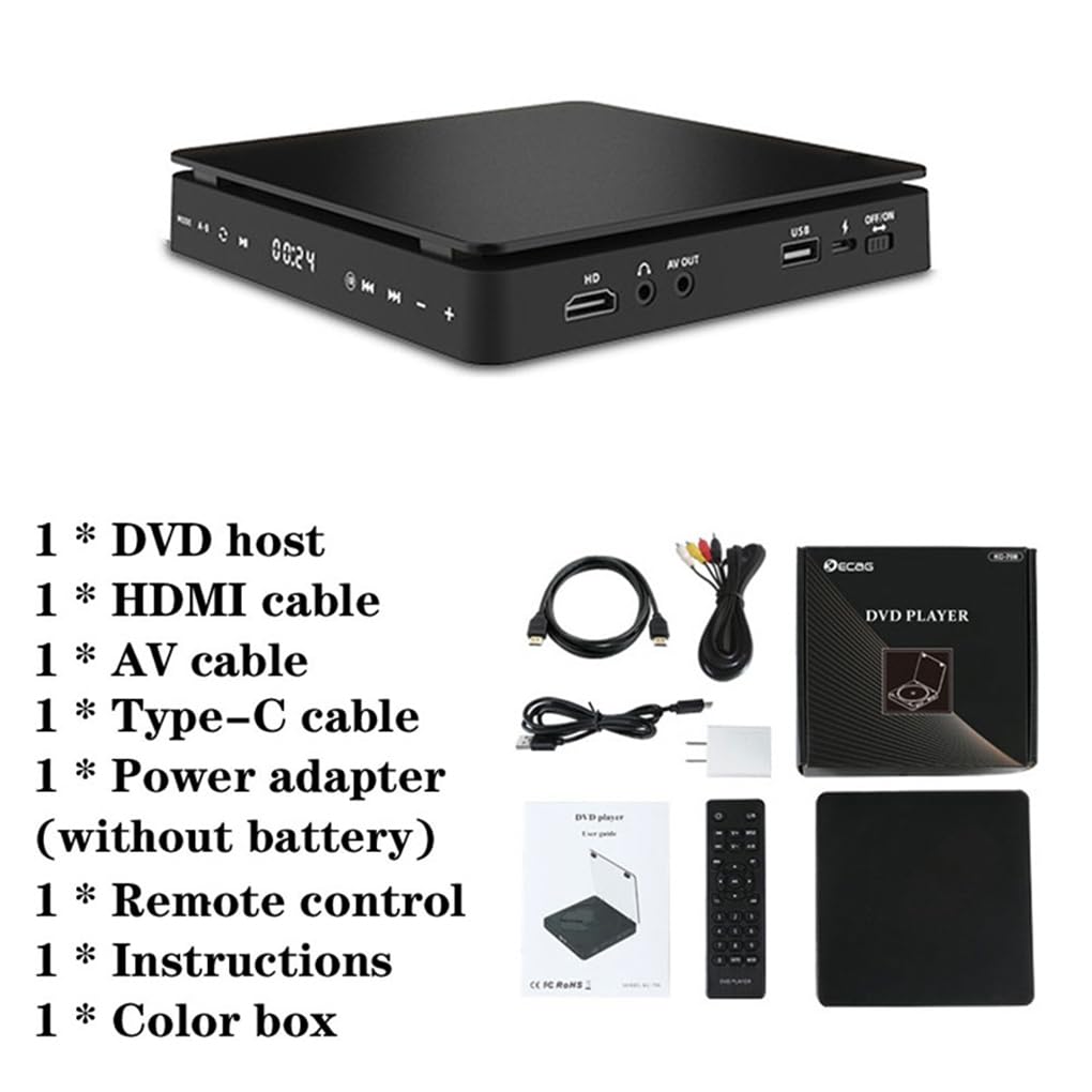 Maggiore chiarezza per le serate di cinema con il riproduttore di lettori DVD minidisc registratori riproduttore Dvd per TV 1