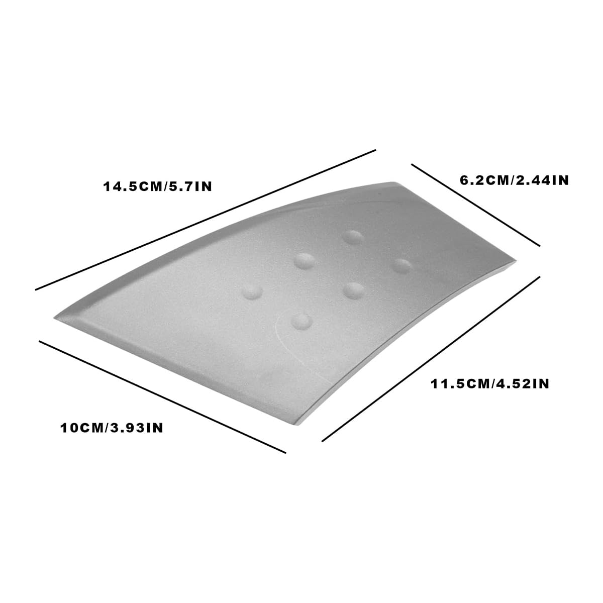 Base bracciolo per maniglia interna auto con copertura maniglia interna sinistra per 107 Aygo C1 74642-0H010 74646-0H010 (sinistra)