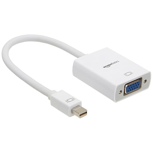 MockWares Basics Mini DisplayPort to VGA Adapter