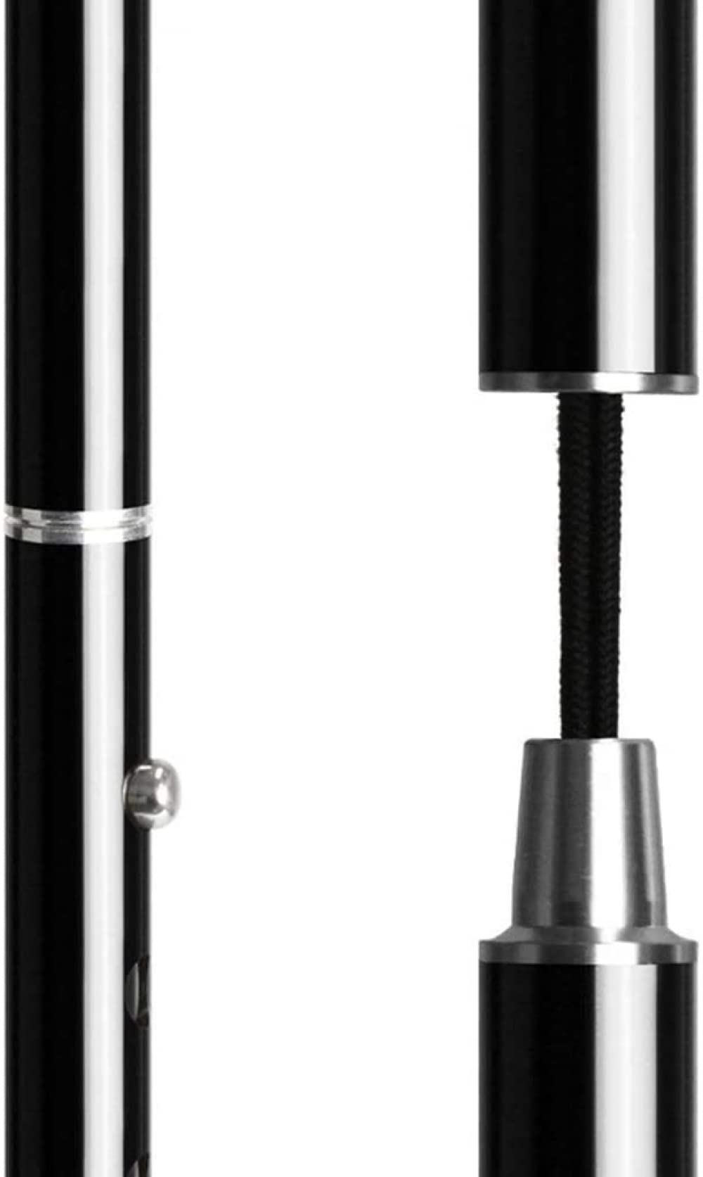 Muletas De Aleación De Aluminio para El Codo, Muletas Portátiles De Aleación De Aluminio con Brazos Ajustables En Altura, Muletas Retráctiles para Las Axilas