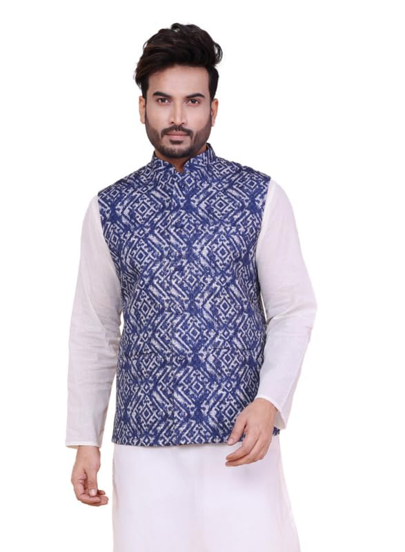 Men's Nehru Jacket | Silk Fabric | Stylish Ethnic Wear for Men