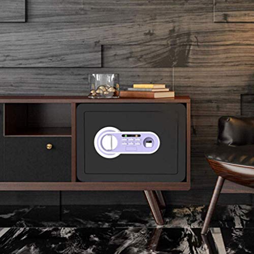 Coffre-fort compact noir RLKHXBS pour éviter la perte de vos clés et documents de valeur