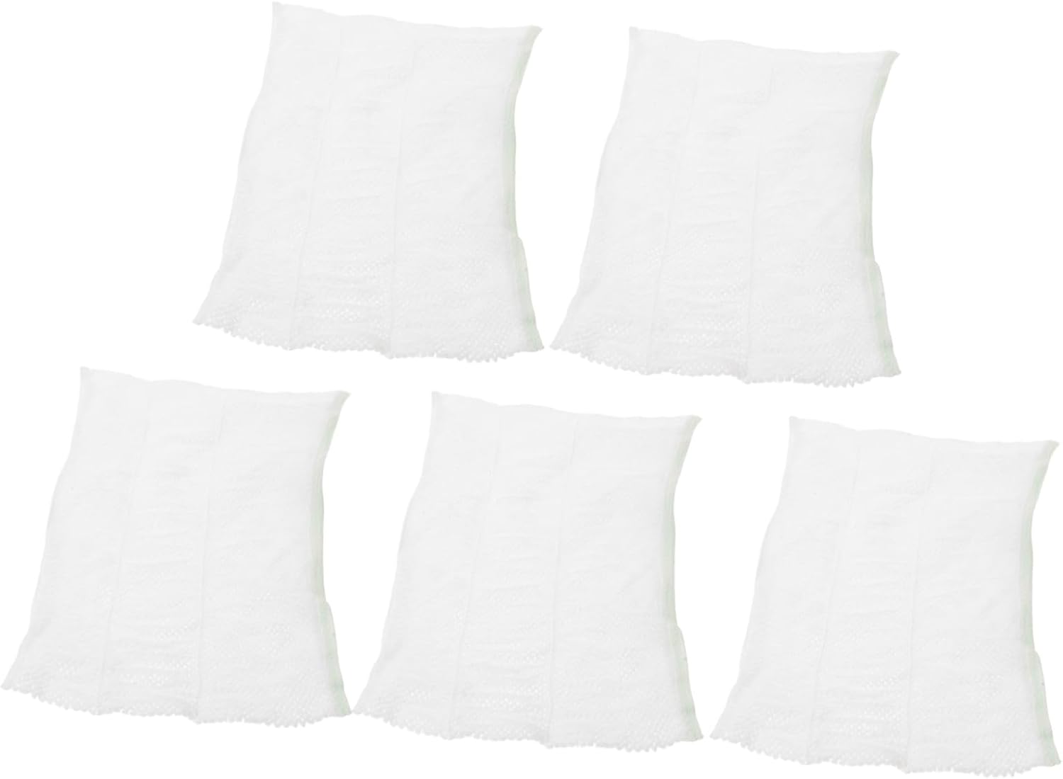 BESPORTBLE 5pcs Newborn Diaper Cover Breathable Mesh Stretchable Underwear Summer Reusable Diaper Covers for Boys White