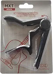 Capotraste De Alumínio Preto MXT - MC-5001B