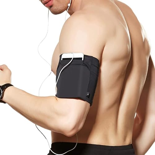 Brazalete deportivo universal para todos los teléfonos. Brazalete de teléfono celular para correr, entrenamiento físico y gimnasio (iPhone 78 Plus87