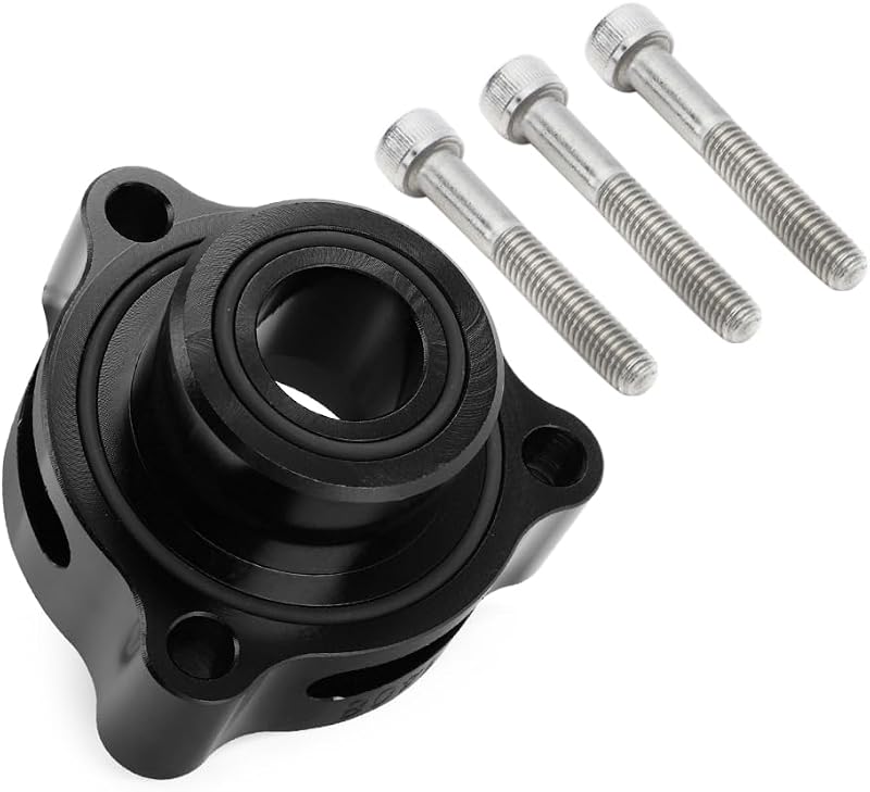 Adaptador para válvula de alívio Blow Off Valve WIKIBB para Ford EcoBoost 1,5–2,7 L preto – 1 unidade