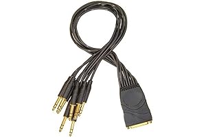 D'Addario Accessories Modular Snake TRS Breakout