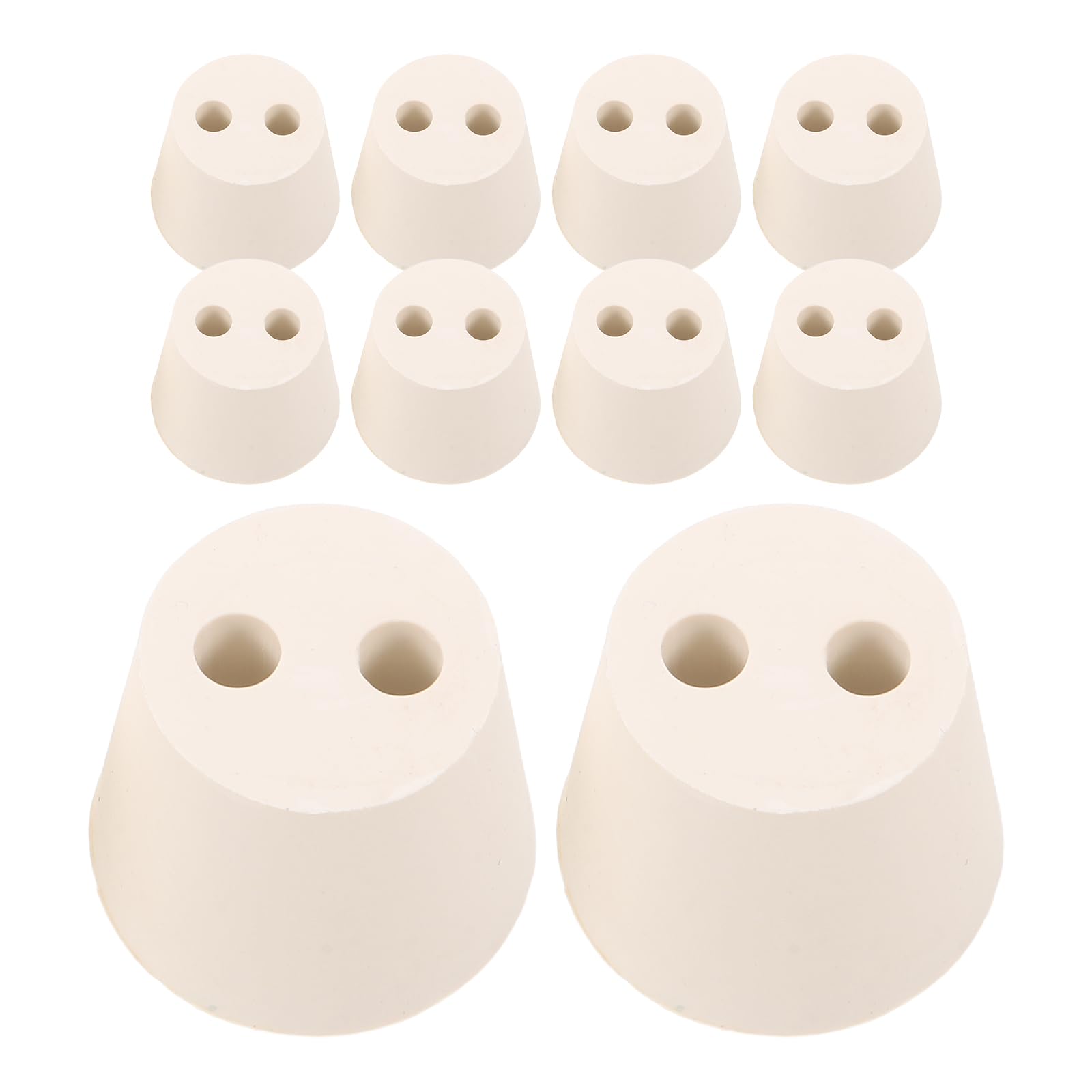Bouchons étanches pour flacons NUOBESTY avec double perforation hermétique