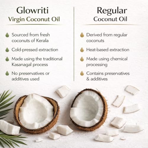 Image of Naturals Organic Cold pressed Coconut Oil, 200ml - Skin & Hair Moisturizer, Massage Oil, Carrier Oil for Essential Oils