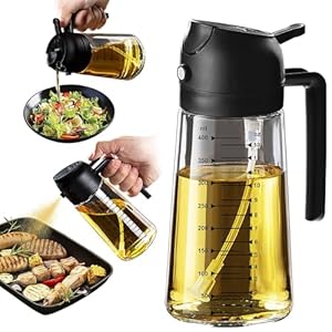 TrendPlain 16oz/470ml Glass Olive O...