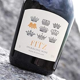 Buy Fitz English Sparkling Wine – Low Sugar Brut from Sussex, 75cl White Bottle – Fitz