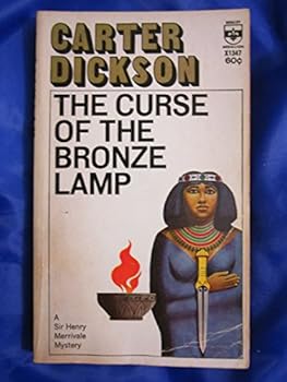 Paperback Curse of the Bronze Lamp Book