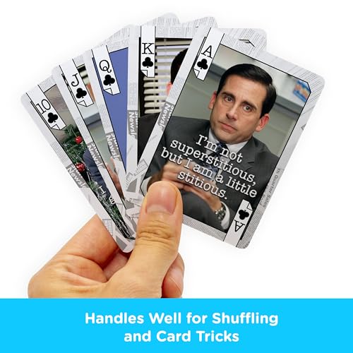 Baraja de cartas The Office Michael quotes poker miniatura 6