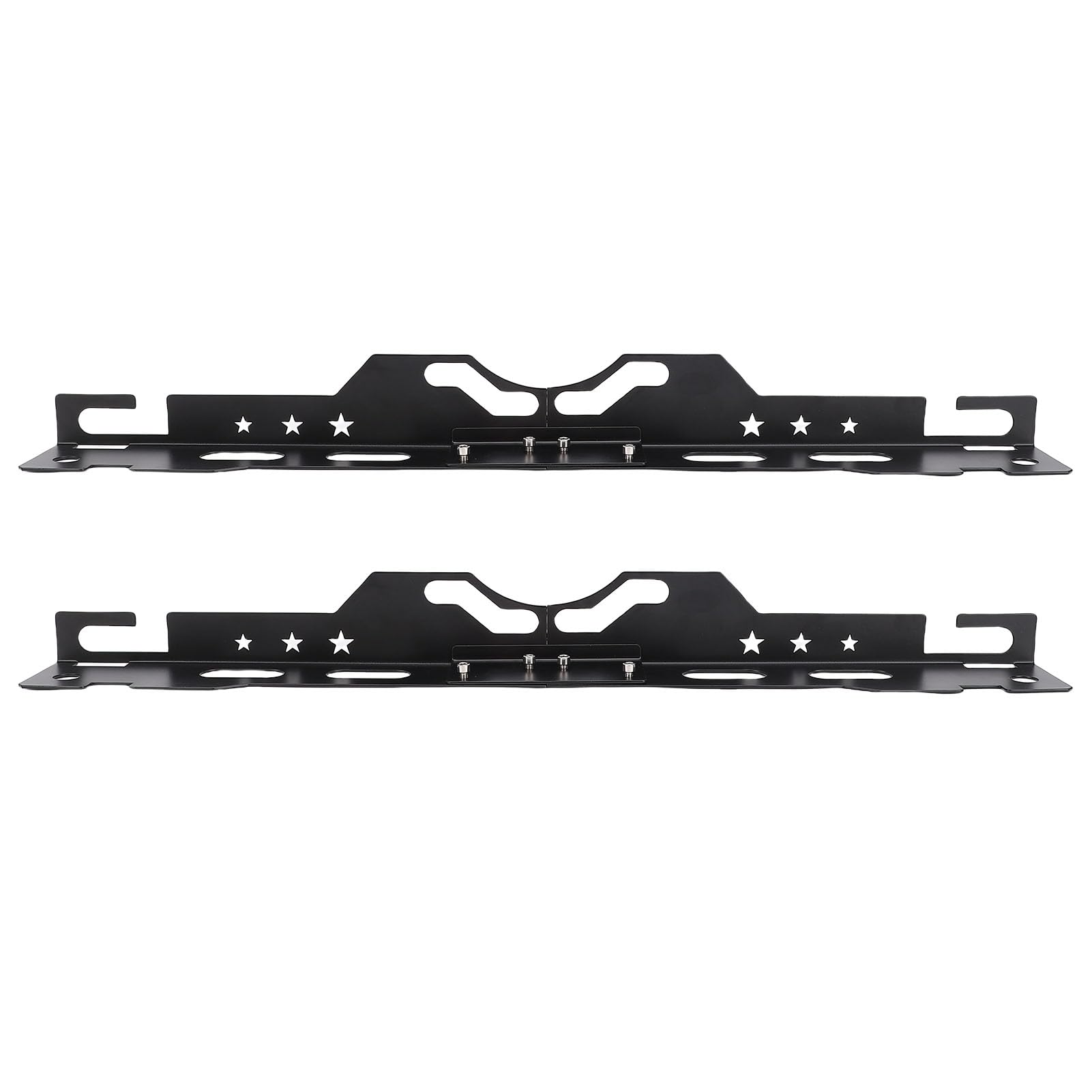 Ymiko Wheel Alignment Tool Plate Accurate Measurement Efficient Secure Groove for Cars SUVs (Matte Black)