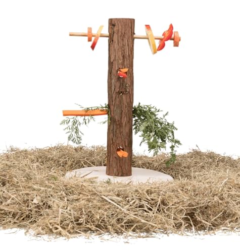Trixie 61199 Futterbaum, Kaninchen, Rindenholz, ø 25 × 36 cm