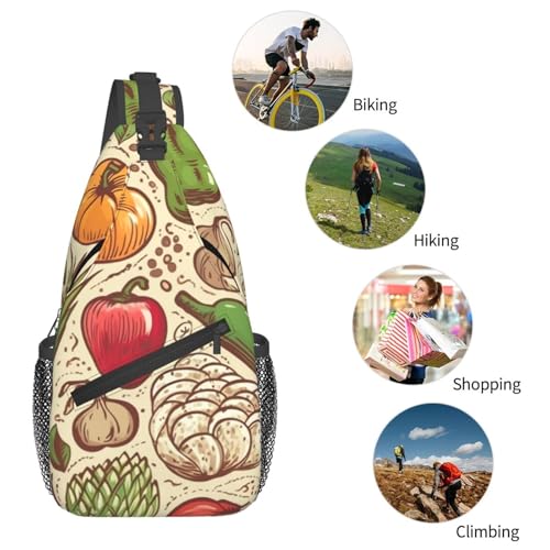 Bolso cruzado para hombre tipo bandolera negro miniatura 6